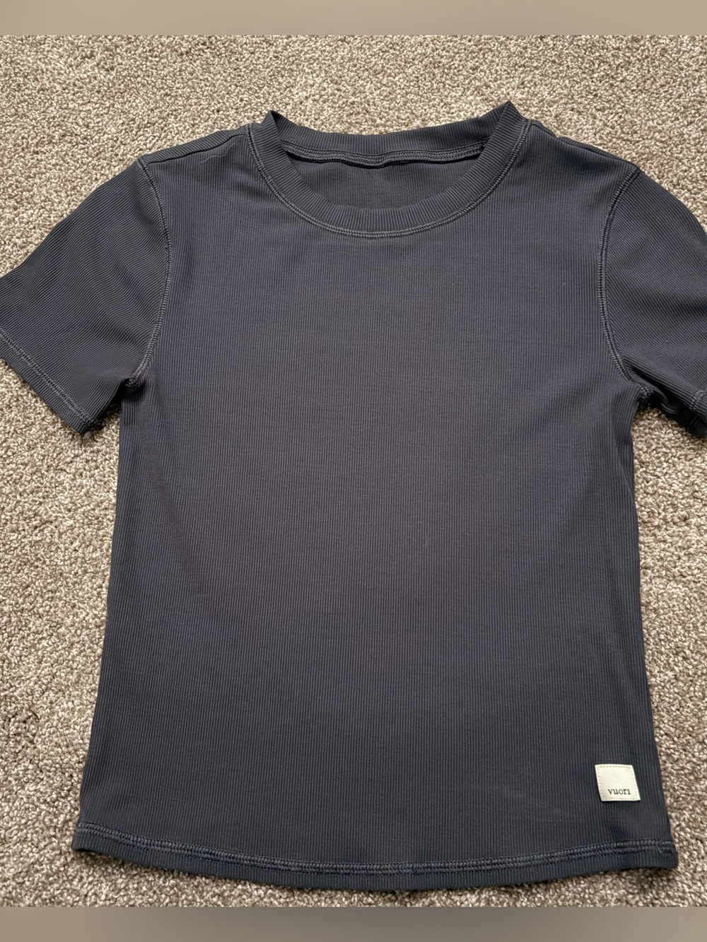 Pose fitted tee - AZURE